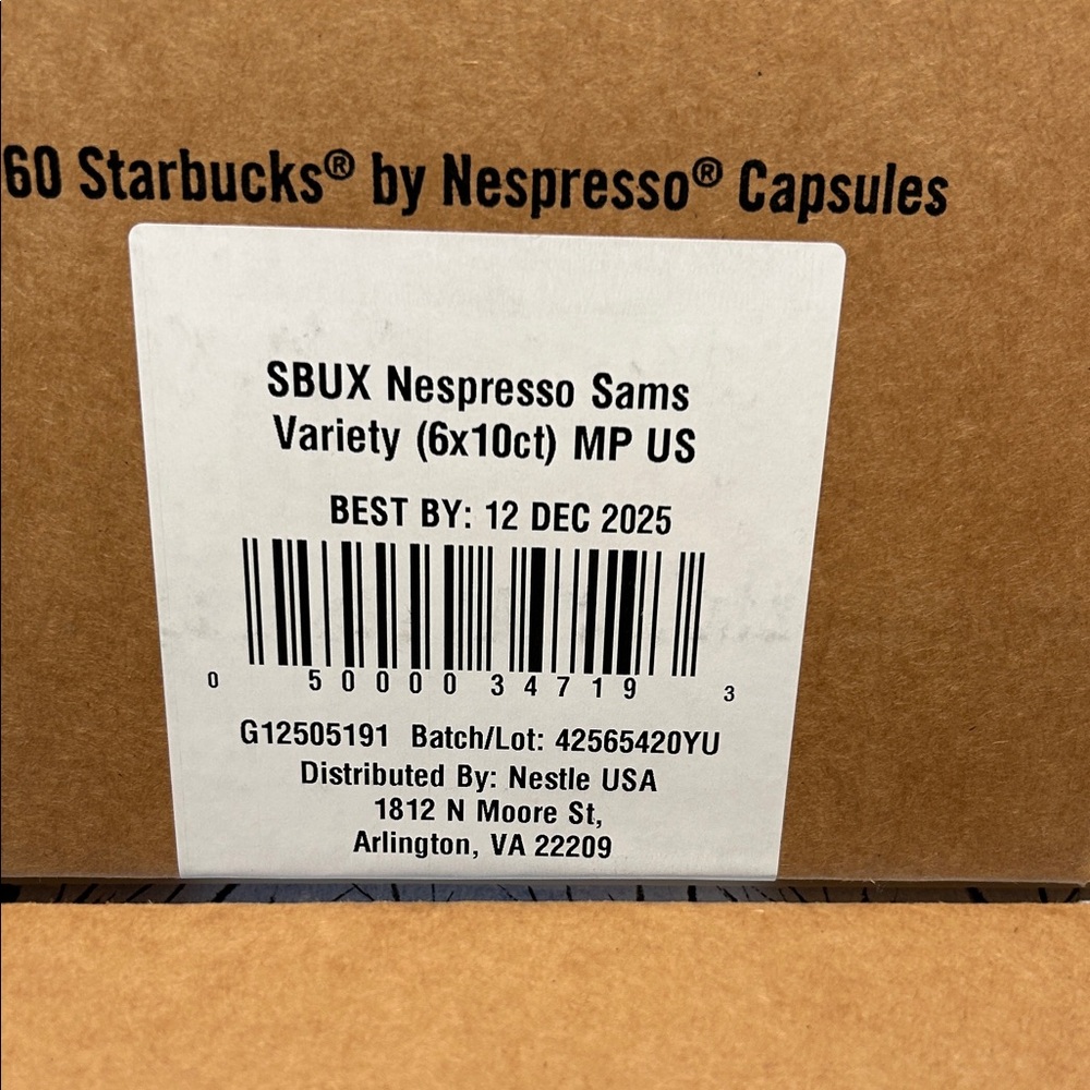 Starbucks Coffee Pods in Green and Gold Packaging 120 pods - Picture 6 of 6